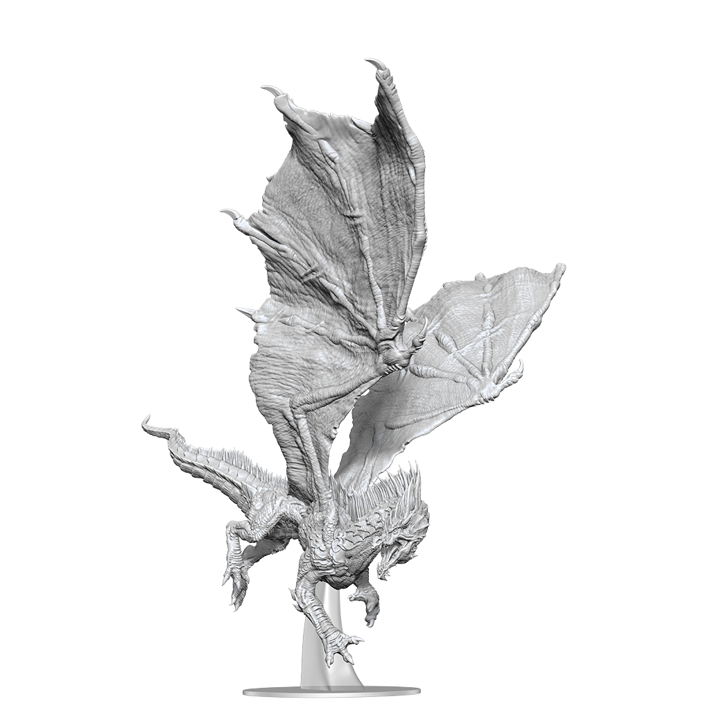 Adult Green Dragon - Unpainted